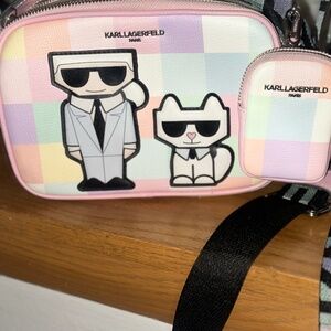 The Karl Lagerfeld Paris Maybelle Camera Crossbody Bag